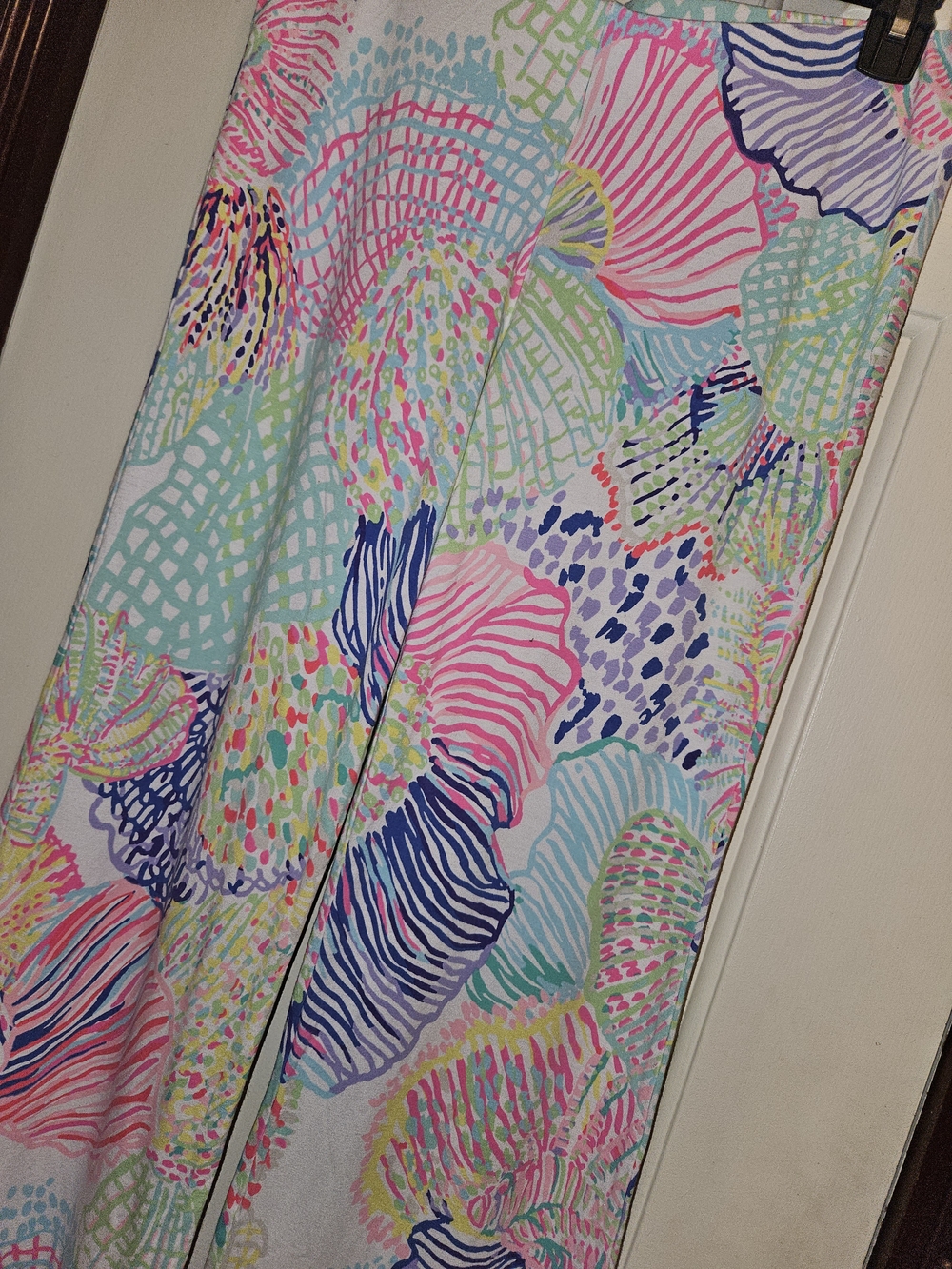 Lilly Pulitzer Womens Size S Georgia May Palazzo Pant "Roar of the Sea"